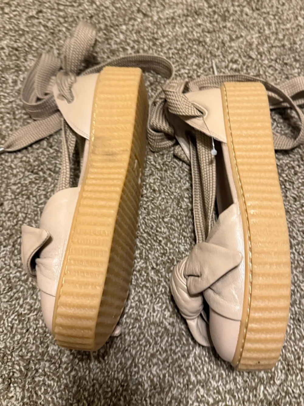 Authentic Fenty By Rihanna and Puma collaboration gladiator laceshoe, Size 7 - Picture 5 of 12